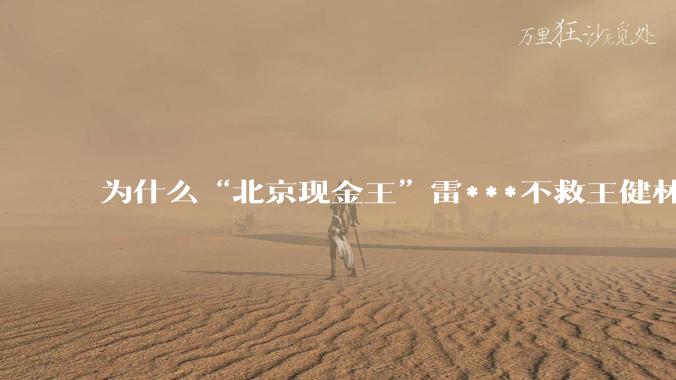 为什么“北京现金王”雷***不救王健林？